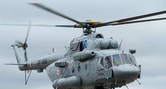 Mi-17 chopper crashed due to detachment of tail rotor