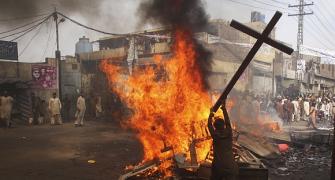 Pak court indicts 59 people for burning alive Christian couple