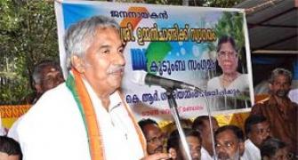 Fire and smoke at Chandy's programme venue creates tension