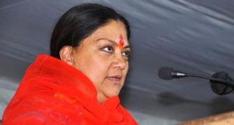 Lalit row: Raje says she did not seek meeting with Amit Shah