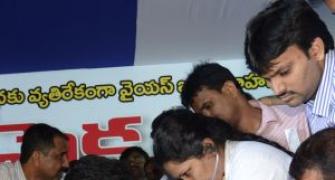 Late night swoop: Jagan evicted from hunger strike venue