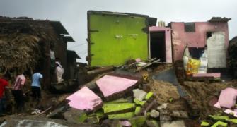 Cyclone leaves trail of destruction in Odisha town
