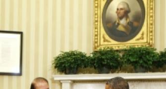 Obama, Sharif talk terror; no promise of ending drone strikes