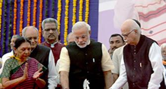 With Advani by his side, Modi fights for Sardar's 'legacy'