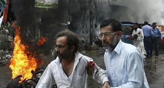 PICS: 40 killed, 80 injured in Peshawar car blast