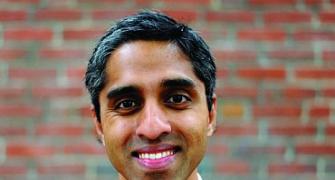 There's a rifle aimed at Vivek Murthy
