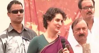 Priyanka's jibe at Modi: Concentration of power in one person dangerous
