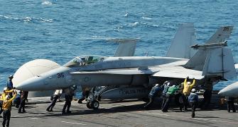 US jets, drone attack ISIS militants in Iraq, aim to stop advance