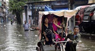 Patna submerged after very heavy rains