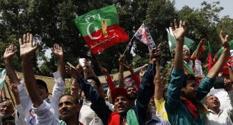 Pakistan marks I-Day with anti-government protests