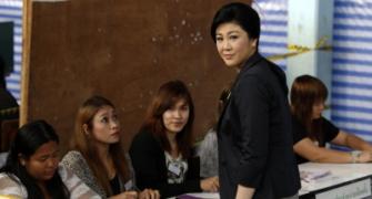 Thailand votes peacefully amid opposition boycott