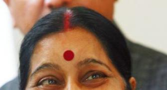 Sushma Swaraj faces flak over Gita remarks