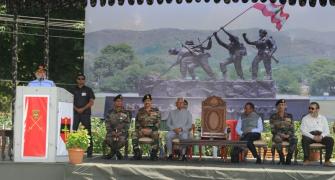 Strong army necessary for peace, says Modi