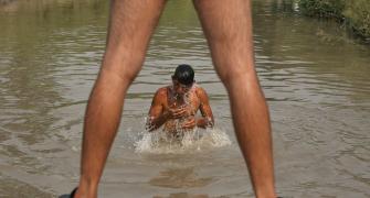 PHOTOS: No respite for North India as heat wave continues