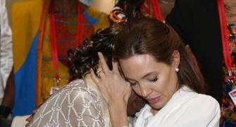 PHOTOS: Angelina Jolie begins war against rapes in conflict