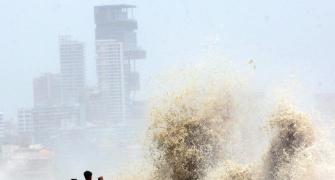 PHOTOS: High tide causes water-logging in parts of Mumbai