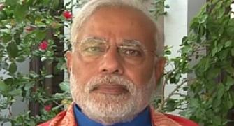 Controversy over Modi's video message to voters