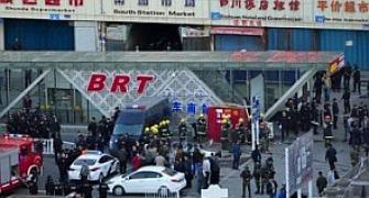 Multiple blasts in China's Xinjiang; 31 dead