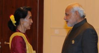 India's my second home, Aung San Suu Kyi tells PM Modi
