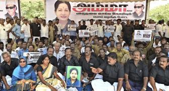 'AIADMK' poster on Jaya threatens Kannadigas in Tamil Nadu