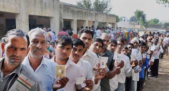 Maharashtra, Haryana record brisk polling as voters make last-hour dash