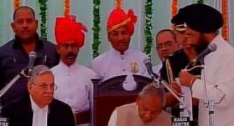 Kalyan Singh sworn-in as Rajasthan Governor