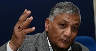 V K Singh hits back at critics: 'Don't become a laughing stock'