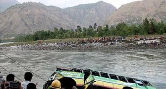 Himachal Pradesh: Bus falls into reservoir, 25 killed
