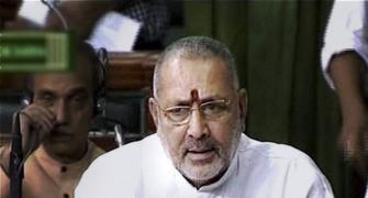 Giriraj Singh weeps as PM rebukes him for remarks on Sonia