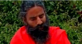 Buildings were falling down like a pack of cards: Ramdev has a narrow escape