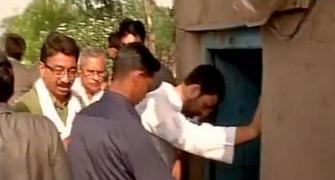 Rahul Gandhi begins 'sanvad padyatra'; meets Maharashtra farmers