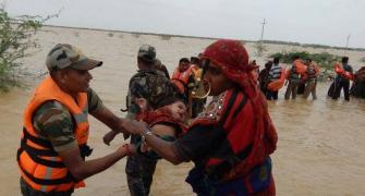 PHOTOS: How army saved drowning baby in flood-hit Gujarat