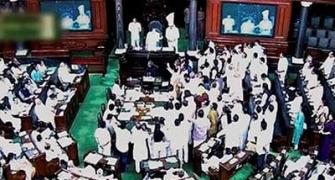 25 Cong MPs suspended from Lok Sabha; Sonia says 'black day for democracy'
