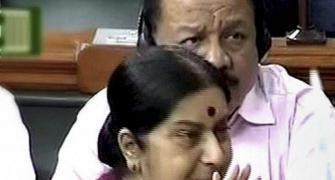 Rahul, ask mum why dad helped Quattrocchi: Sushma's fiery defence