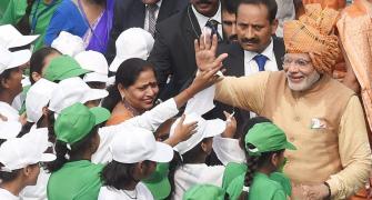 Feel lucky to have shaken hands with PM: Kids @ I-Day event