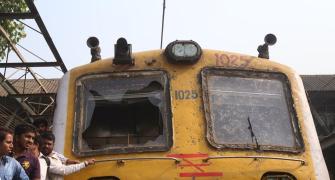 Fury breaks out on Mumbai's railway tracks after trains halt