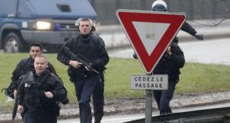Shots fired in Paris as police chase Charlie Hebdo killers