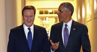 Obama gives warm welcome to 'bro' British PM Cameron