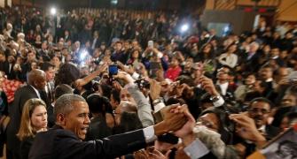 In final speech to India, Obama emphasises religious tolerance