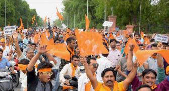 Chaos and chakka jams in Jaipur as RSS protest temple demolitions