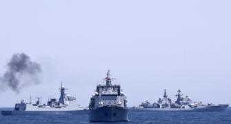 China starts naval drills in disputed South China Sea