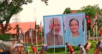 Bangladesh rolls out the red carpet for PM Modi