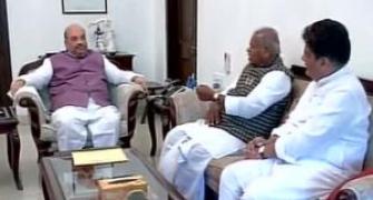 Former Bihar CM Manji announces poll tie-up with BJP