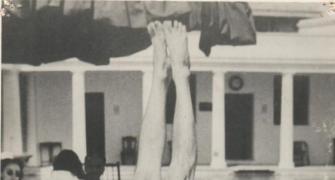 When Pandit Nehru stood on his head