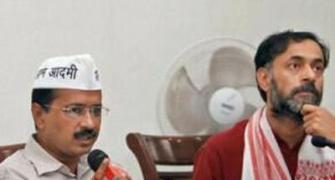 When Yogendra complained bitterly to Kejriwal