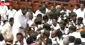 Kerala's fight club: Budget speech delivered as chair, mike thrown