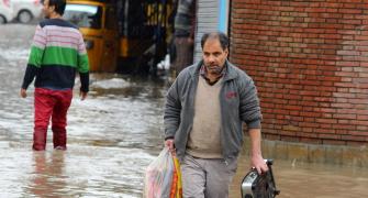 Heavy rains leaves Kashmir reeling, but no flood threat