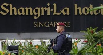 Singapore police shoot dead man near Asia security summit venue