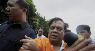 Chhota Rajan kisses the ground after being brought to India
