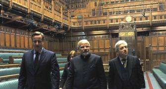 Lunch with the Queen, meeting with CEOs: Modi's busy second day in UK